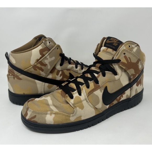 Nike Other - Size 11 - Nike Dunk Pro SB High Brown Camo